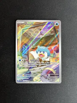 Pokemon TCG Quaxly Scarlet & Violet Paldea Evolved Card 206/193 Mint Condition - Image 1