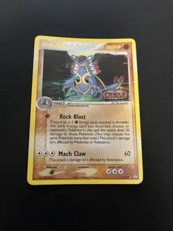 Armaldo 3/108 Pokemon Cards Reverse Holo Rare Vintage Stamped Power Keepers - Image 1