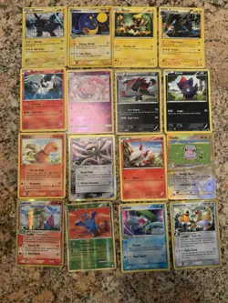 Lot Of 16 Pokemon Cards Various Years And Sets - Image 1