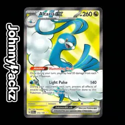 Pokemon TCG - Altaria ex 232/182 - Paradox Rift Full Art Ultra Rare Card (NM) - Image 1