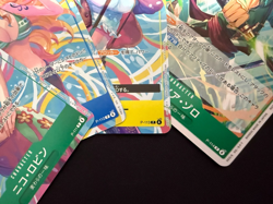 One Piece Card Game TCG Roronoa Zoro Nami Nico Robin Bandai Japan V-Jump Version - Image 3