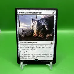 Stoneforge Masterwork Oath of the Gatewatch Artifact Rare MTG Magic - Image 1
