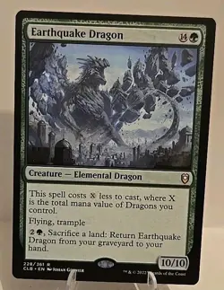 Earthquake Dragon MTG Commander Legends: Battle for Baldur's Gate Regular - Image 1