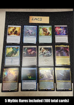 x1 MTG cards bulk lot 100 Cards (5 Mythics Within!) [Box ID: LMC2] - Image 3