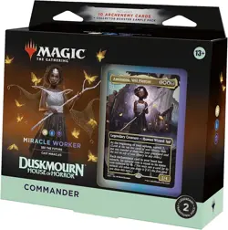 MTG Duskmourn: House of Horror Commander Deck - Miracle Worker NEW Sealed - Image 1