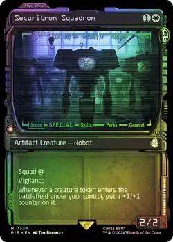 Securitron Squadron (Showcase Foil) Universes Beyond: Fallout NM - Image 1