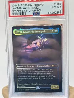 Lavinia, Azorius Renegade, Foil, Secret Lair Drop - Li'l Legends, MTG PSA 10 GM - Image 1