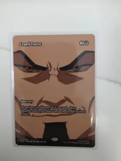 Cruel Tutor 0024 TLE Borderless MTG Avatar NM/M - Image 1