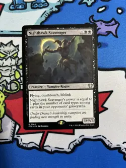 Nighthawk Scavenger x1 Mtg Outlaws of Thunder Junction Commander - Image 1