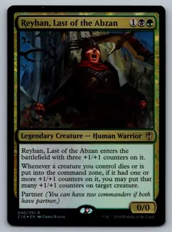 Commander 2016 #40 Reyhan, Last of the Abzan - Image 1