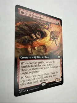 Hedron Detonator (Extended Art) Commander: March of the Machine Regular - Image 2