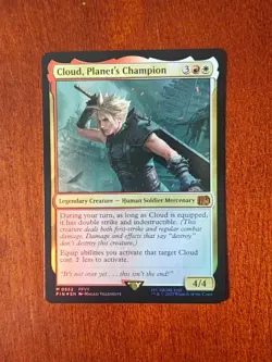 Cloud, Planet's Champion Foil - FIN 0552 NM - MTG Magic - Image 1