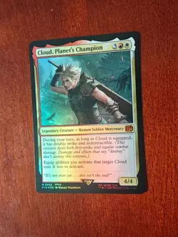 Cloud, Planet's Champion Foil - FIN 0552 NM - MTG Magic - Image 2