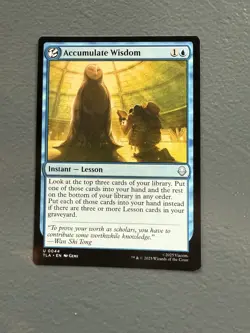 Accumulate Wisdom Avatar: The Last Airbender 44 NM MTG Magic the Gathering - Image 1