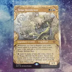 Helga, Skittish Seer (REGULAR) x1 - MTG Bloomburrow BLB #332 - Image 1