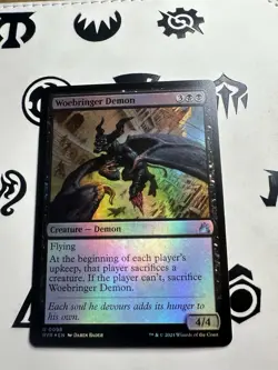 1x Woebringer Demon - Foil - Ravnica Remastered - Near Mint, English - MTG! - Image 1