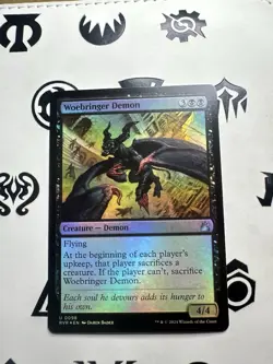 1x Woebringer Demon - Foil - Ravnica Remastered - Near Mint, English - MTG! - Image 5