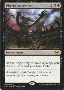 MTG: Commander Collection: Black: Phyrexian Arena: Lightly Played Condition - Image 1