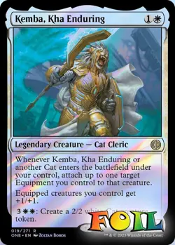 Kemba, Kha Enduring 19 MTG Phyrexia: All Will Be One Rare NP Foil - Image 1