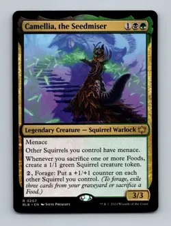 Camellia, the Seedmiser Bloomburrow Non-Foil MTG NM - Image 1