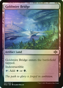 MTG Goldmire Bridge Foil ** Modern Horizons 2 ** English (NM) - Image 1