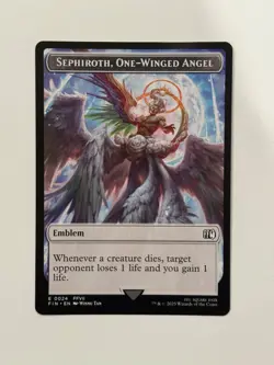 Sephiroth, One-Winged Angel Emblem (TFIN) 24 - Image 1