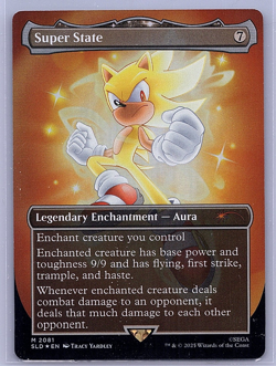 Super State (Rainbow Foil) Secret Lair Drop Series Sonic #2081 MTG SLD LP - Image 1