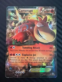 Pokemon TCG Camerupt EX 29/160 XY: Primal Clash VLP - Image 1