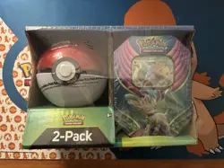 Pokemon TCG Leafeon GX Tin and Great Ball 2018 SEALED Pokemon Packs - Image 1