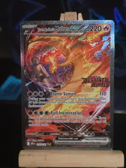 Pokemon Card Team Rocket's Moltres ex (Destined Rivals Stamp) #229 Promo - Image 1