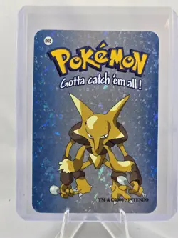 Alakazam #65 - Vintage Vending Machine Prism Sticker 2000 - Pokemon Card - Image 1