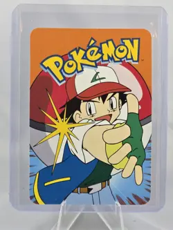 Alakazam #65 - Vintage Vending Machine Prism Sticker 2000 - Pokemon Card - Image 2
