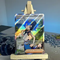 Pokemon Card Lana's Aid 207/167 Twilight Masquerade Ultra Rare Near Mint - Image 1