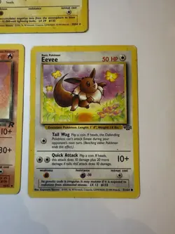 Pokemon TCG Base Eeveelutions Bundle - Eevee Jolteon & Dark Flareon - Image 2