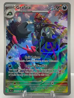 Pokemon Grafaiai 223/193 Paldea Evolved Scarlet & Violet Illustration Rare - Image 2