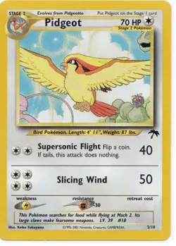 2001 Pokemon Pidgeot Southern Islands Non Holo 02/18 - Image 1