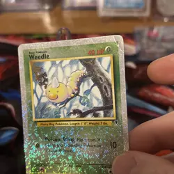 Pokemon TCG Weedle Legendary Collection Reverse Holo 99/110 2002 - HP 🔥 - Image 2