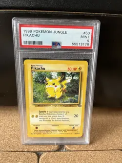Pokemon Pikachu Jungle 60/64 MINT PSA 9 - Vintage Wotc - Image 1