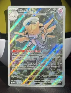 Shedinja Pokemon TCG Mega Evolutions 144/132 Illustration Rare (MINT) - Image 1