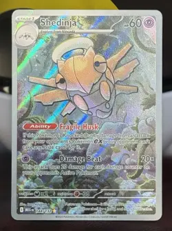 Shedinja Pokemon TCG Mega Evolutions 144/132 Illustration Rare (MINT) - Image 3