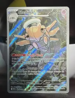 Shedinja Pokemon TCG Mega Evolutions 144/132 Illustration Rare (MINT) - Image 4