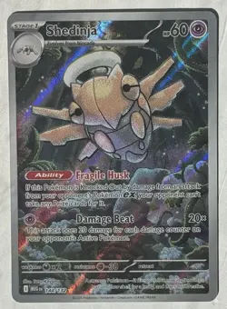 Shedinja Pokemon TCG Mega Evolutions 144/132 Illustration Rare (MINT) - Image 5