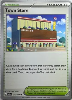 Town Store - 196/197 - Obsidian Flames Pokemon 2023 - Image 1