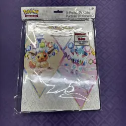 Prismatic Evolutions Scarlet & Violet ULTRA PRO Pokemon TCG 9 Pocket BINDER - Image 1