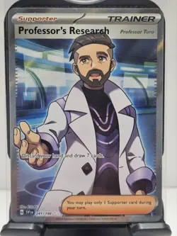 Pokemon Professor's Research 241/198 SV01: Scarlet & Violet Base Set Holo -NM - Image 1