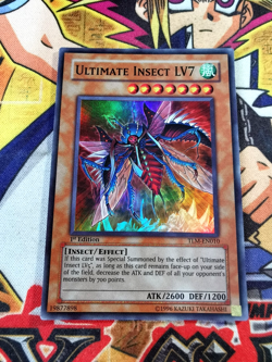 Ultimate Insect LV7 tlm-en010 1st Edition (VLP) Super Rare Yu-Gi-Oh! - Image 1