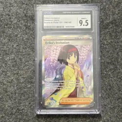 Erika's Invitation Scarlet & Violet 151 196/165 Ultra Rare Pokemon Card CGC 9.5 - Image 1