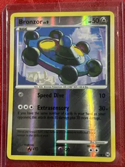 Pokemon TCG Cards Bronzor 34/99 Platinum Arceus Reverse Holo M/NM - Image 1