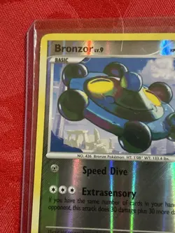 Pokemon TCG Cards Bronzor 34/99 Platinum Arceus Reverse Holo M/NM - Image 3