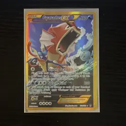 Pokemon Gyarados EX Secret Rare Full Art Holo Breakpoint 123/122 Card - Image 1